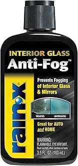 Rain-X Anti-Fog Spray (103ml) | Prevents Fog on Car Glass, Mirrors & Helmet Visors | Clear Visibility in Rain & Winter | Streak-Free & Long-Lasting Protection