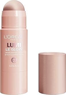 True Match Lumi Le Glow Highlighter Stick, Luminous, Satin, Glowy Highlighter for Face and Body, 640 Sparkling Rose, 0.25 Oz
