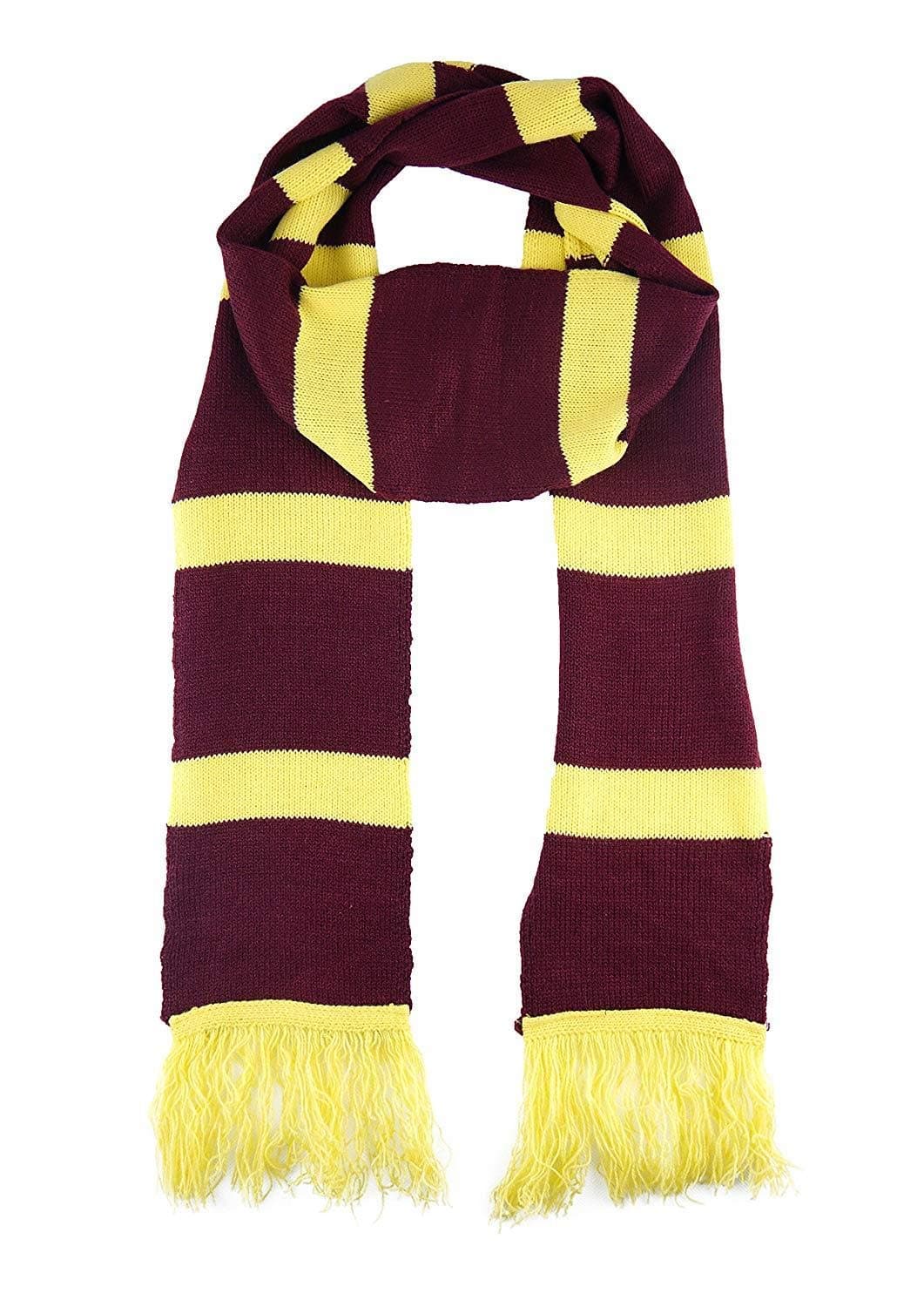 Maroon & Yellow Scarf Item Code SC009