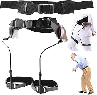 Exoskeleton Power Walking Aid,No Charging Needed,Easy to Wear,for Hiking,Travel and Daily Mobility Support