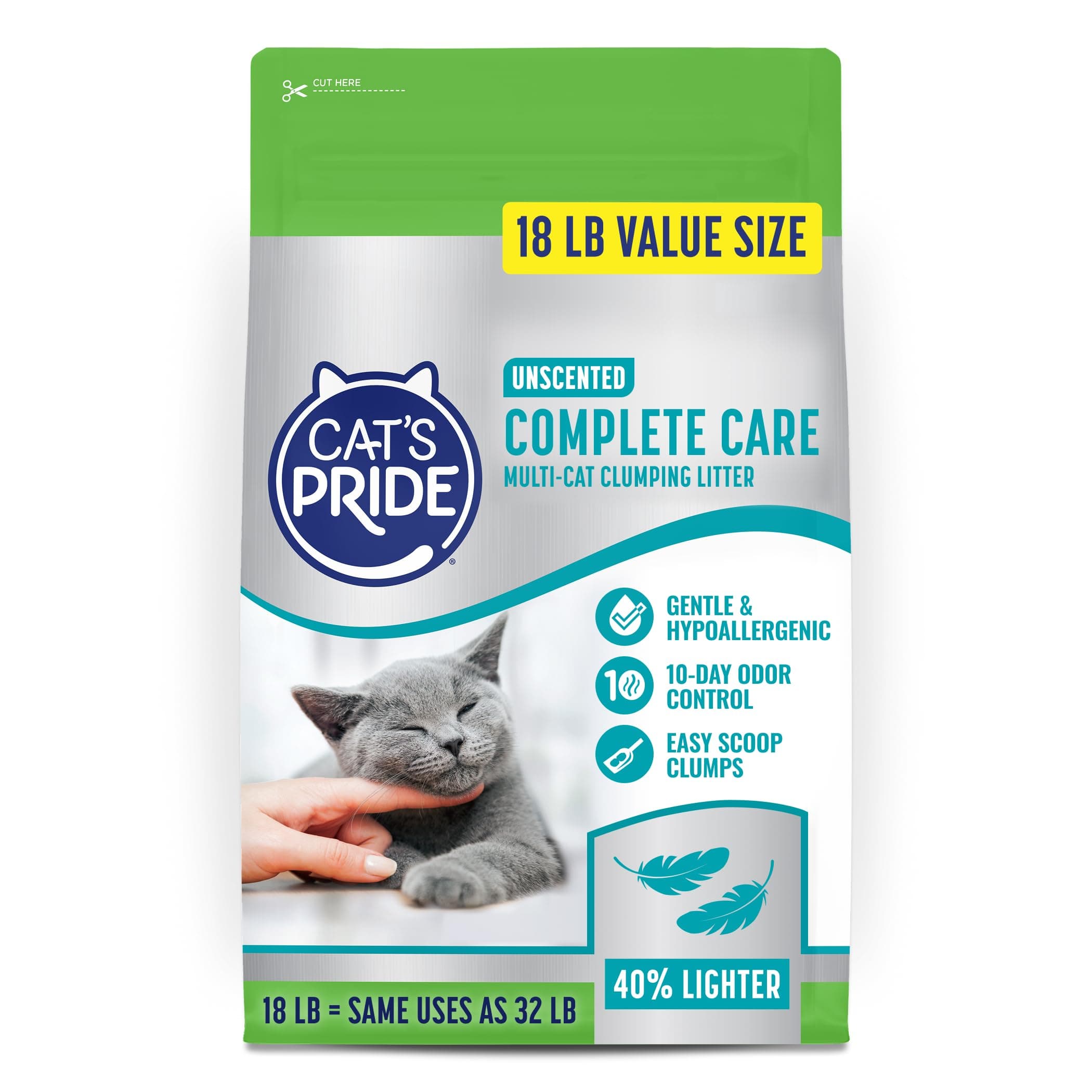 Complete Care - Unscented 18lb Bag