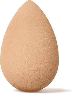 BeautyBlender Make up Nude Latexfrei Schwämmchen makellos für flüssige Grundierung Creme Puder Ei, Beige, 1 stück
