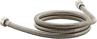 K-8593-BV MasterShower 72" Metal Extra Long Shower Hose Replacement, Flexible Design, Durable, Easy Installation, Vibrant Brushed Bronze