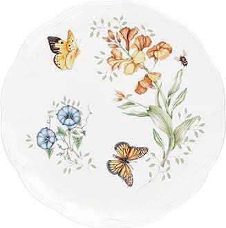 6083380 Butterfly Meadow Monarch Dinner Plate