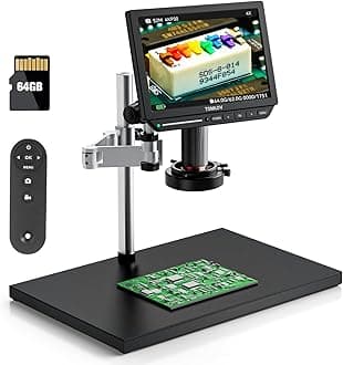 8" 4K IPS HDMI Microscope