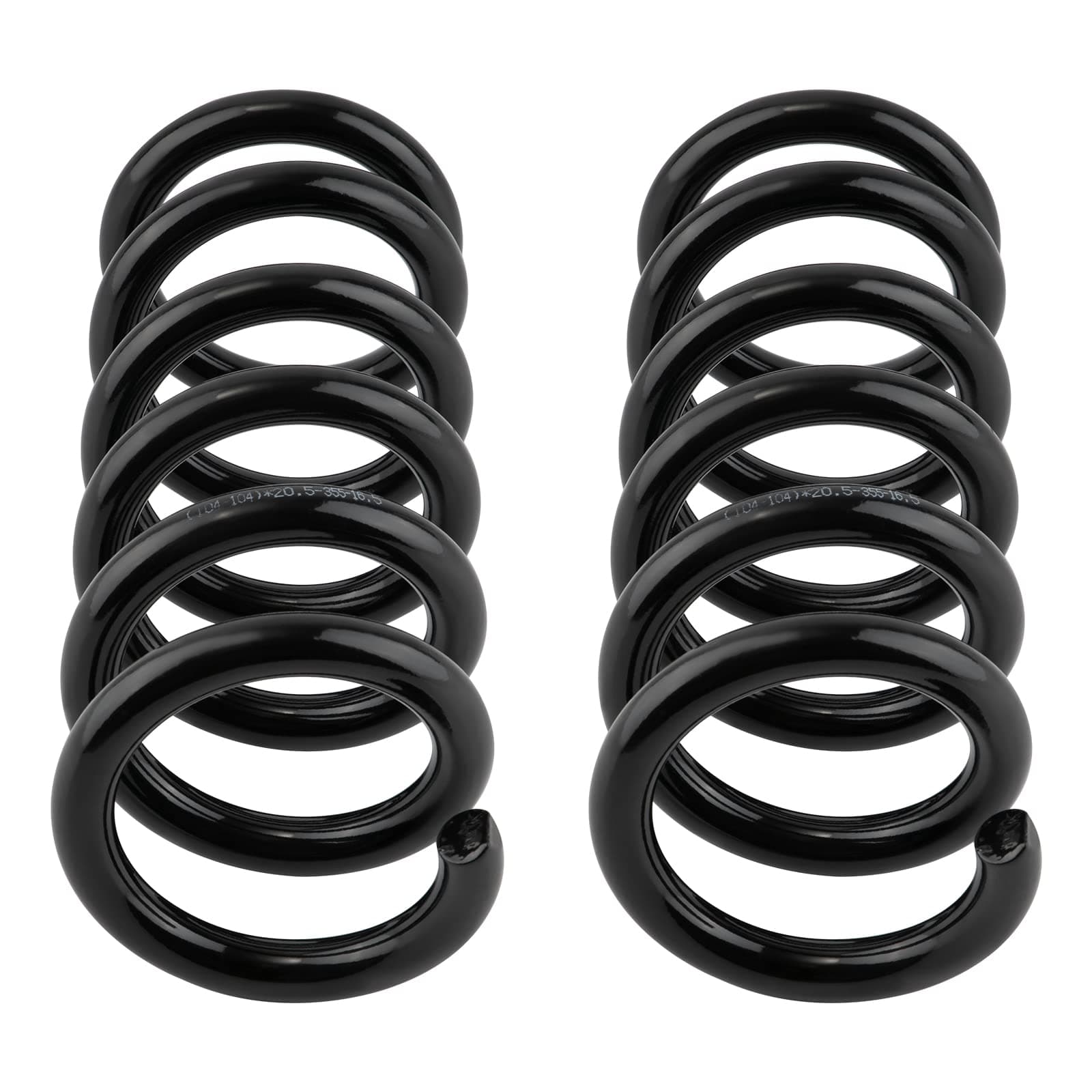 maXpeedingrods 3" Front Coil Spring Lowering Kit for 1988-1998 Chevy Silverado/GMC Sierra C1500 Drop Kit, Front Coils Kit