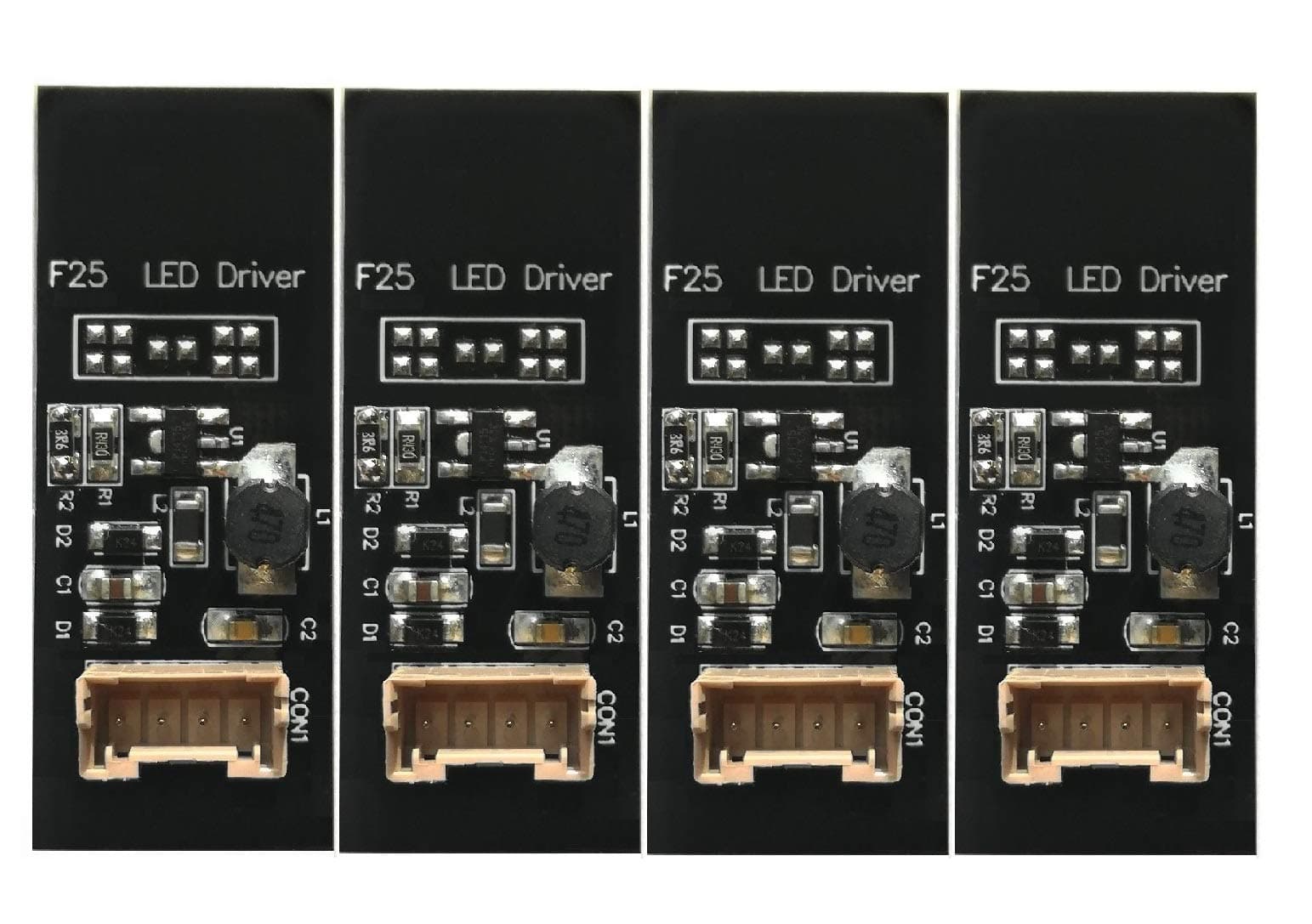 4pcs Rear LED light Repair REPLACEMENT Board Tail Light Led Chip Compatible For 2011 to 2015 BMW X3 F25 (valeo b003809.2 Replacement)