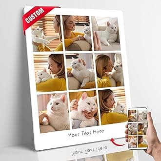 Custom Metal Photo Prints Customized Photo Gifts Personalized Metal Picture for Home Decor Ready to Hang