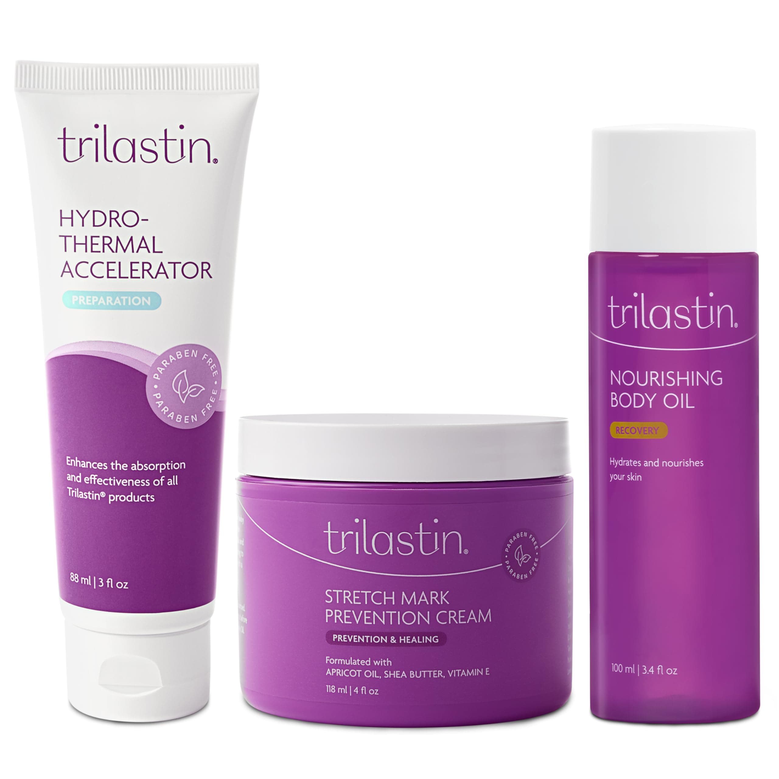 Maternity Stretch Mark Prevention Trio