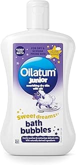 Junior Sweet Dreamz Bath Bubbles, For Dry, Sensitive & Eczema-Prone Skin, Soothes Hydrates and Protects Skin, For Everyday use on Babies and Children, Dermatologist Recommended, 1 x 300ml