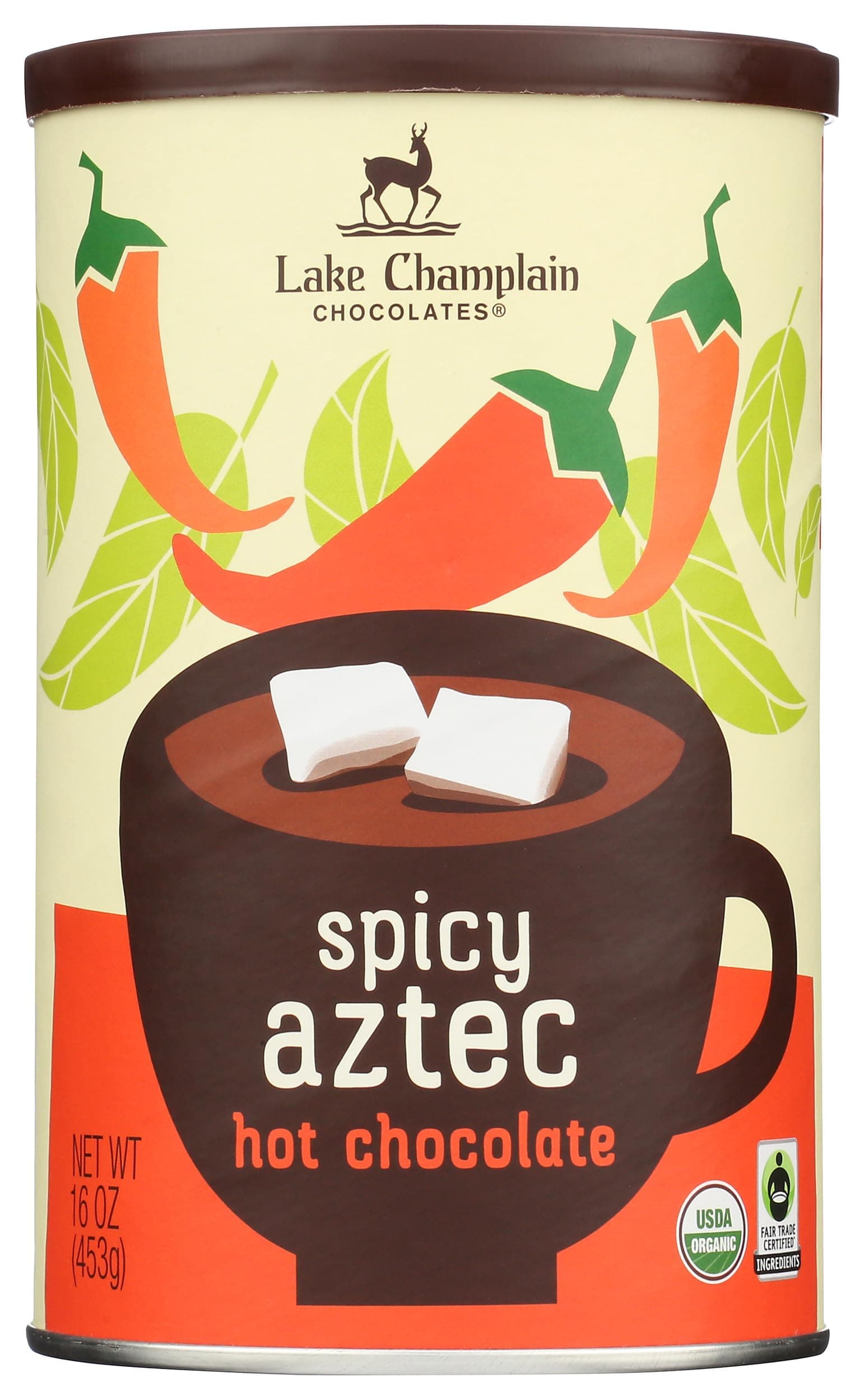 Lake Champlain Chocolates Spicy Aztec Hot Chocolate, 16 oz (Packaging May Vary)