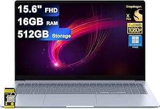 SAMSUNG Galaxy Book 4 Edge Laptop 15.6" FHD Snapdragon X Plus 8-core X1P-42-100 (Up to 45 Tops) 16GB RAM 512GB Storage for Creator Designer Business Professional Win11Pro ICP Hub/AI Copilot+ PC