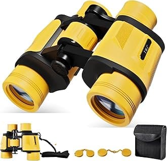 12x40 HD Binoculars for Adults and Kids High Powered, Clear Large View & Low Light Night Vision, Waterproof Binoculars for Hunting, Birds Watching, Cruise Ship, Theaters, Travel and Stargazing