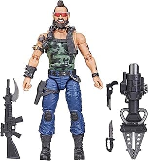 G.I. Joe Classified Series Dreadnok Ripper, Collectible Action Figure, 102, 6 Inch Action Figures For Boys & Girls, With 6 Accessory Pieces