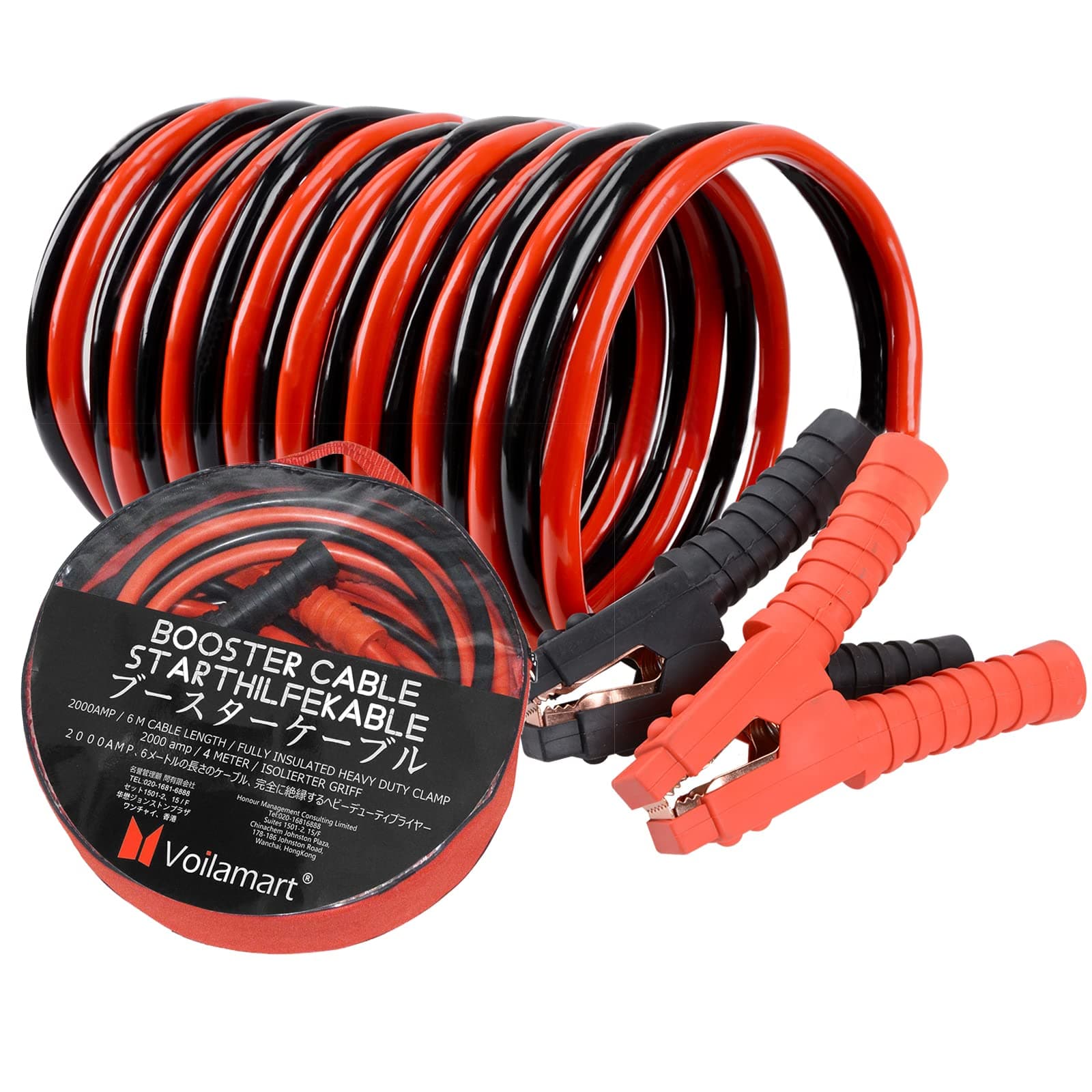 2000AMP Jump Leads