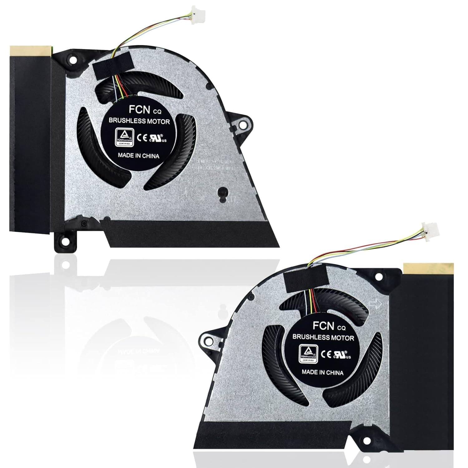 2Pack New Replacement Laptop CPU+GPU Cooling Fan for ASUS Rog Zephyrus G14 GA401 GA401I GA401IV GA401IU GA401IH GA401II DFSCK22105182H FMBB DFSCK22115181H FMBC 12V 1A Fan w/ 2 Repair Tools