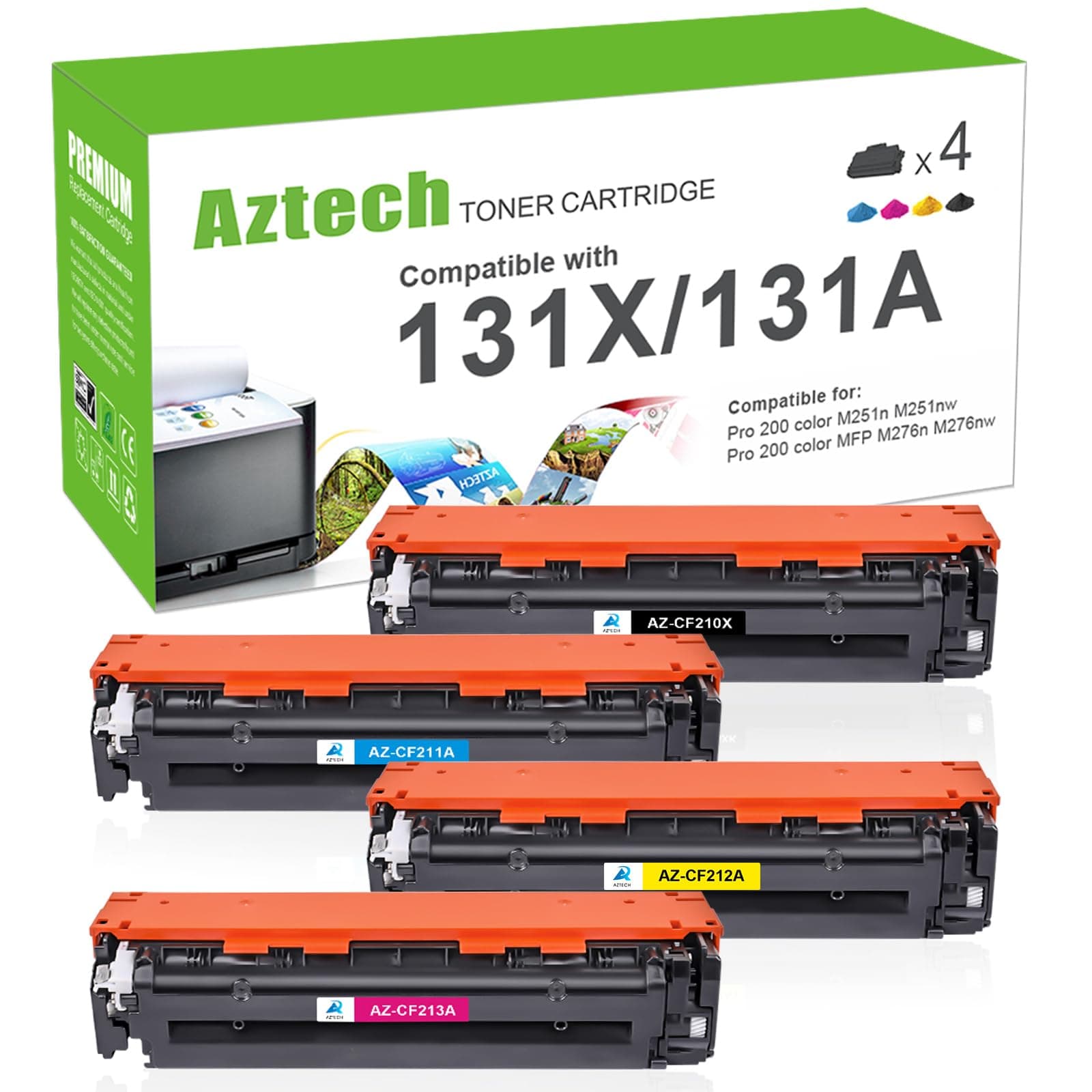 Aztech Compatible for HP 131X 131A CF210X CF210A