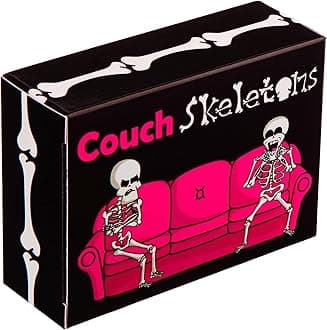 Couch Skeletons Card Game - Quick and Easy 2 Player Game by The Dusty Top Hat