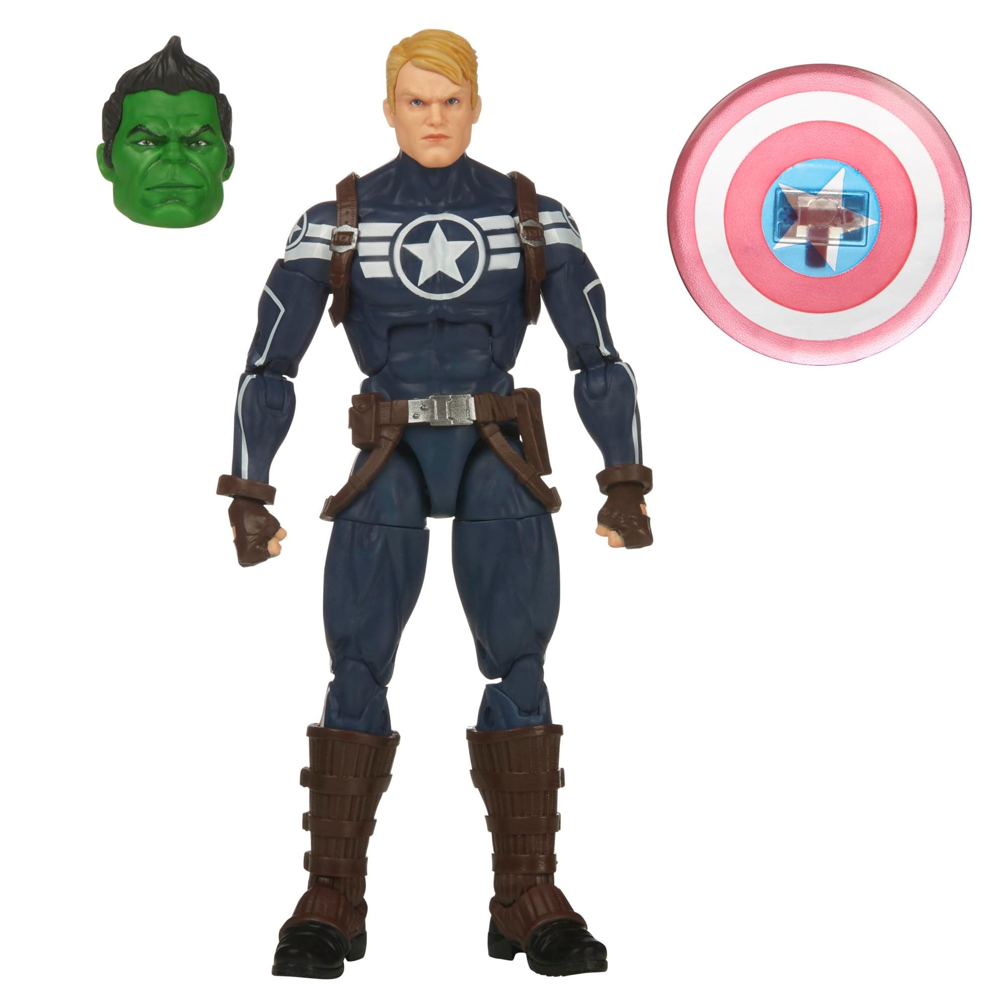 Marvel Hasbro Legends Series Comics Commander Rogers 6-Inch Action Figures,Small