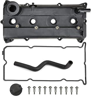 MITZONE Engine Valve Cover Kit Gaskets, Spark Plug Tube Seals Set, Oil Filler Cap, PCV Valve, Bolts Compatible with 2002-2006 Nissan Altima Sentra 2.5L Replaces 13264-3Z001 13264 3Z001 264-982