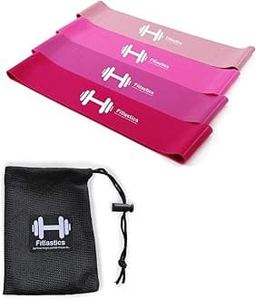 - Resistance Loop Bands Set for Squats, Stretching, Strength Training Exercises, HIPS & Glutes Heavy Workouts for Men & Women