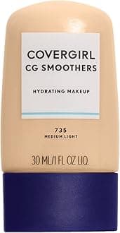 COVERGIRL Smoothers Hydrating Makeup Medium Light, 1 oz (packaging may vary)