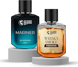 AquaFlame Perfume Set- Mariner & Whisky Smoke Firebomb Perfume for Men (50ml x 2) | Long Lasting Fragrance | Long Lasting Perfume for Men | Gift for Men | Gift for Friend