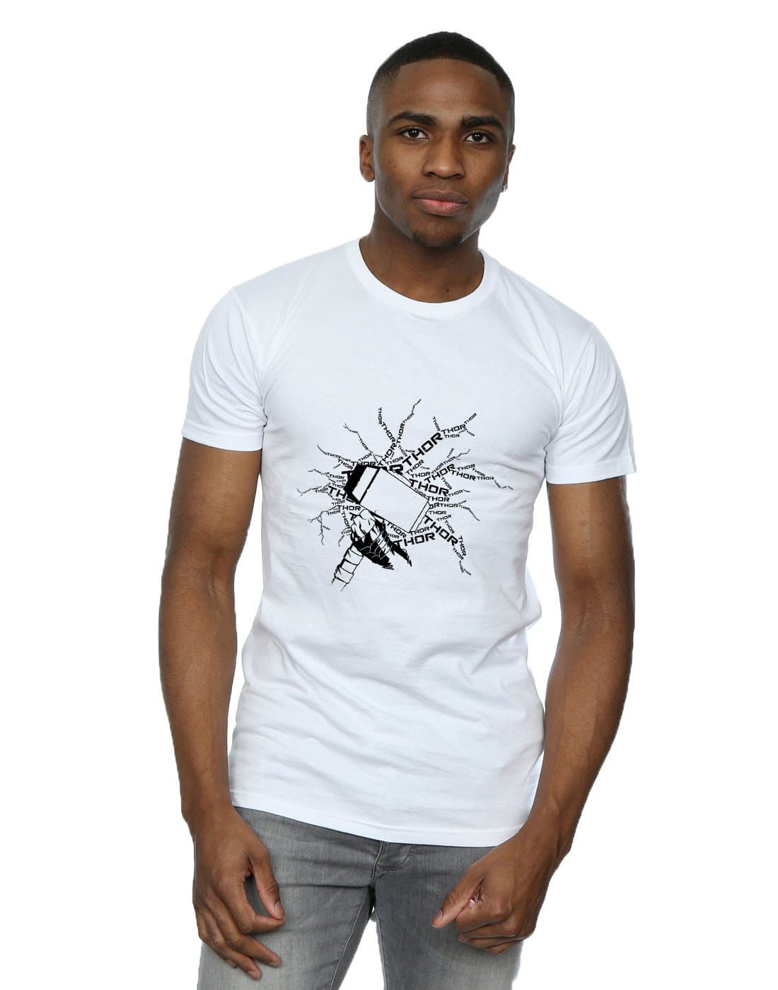 Marvel Men's Thor Lightning T-Shirt