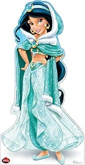 Cardboard People Holiday Jasmine Life Size Cardboard Cutout Standup - Disney Holiday Collection
