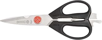 Mundial BP666 Red Dot 8 1/2" Take-A-Part Kitchen/Utility Shears