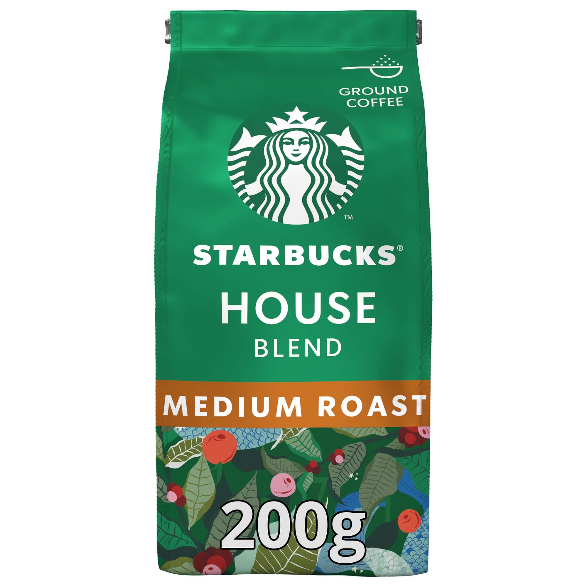 House Blend Medium Roast Ground Coffee 200g