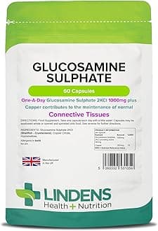 Glucosamine Sulphate 2kcl 1000mg 1/Day 60 Capsules