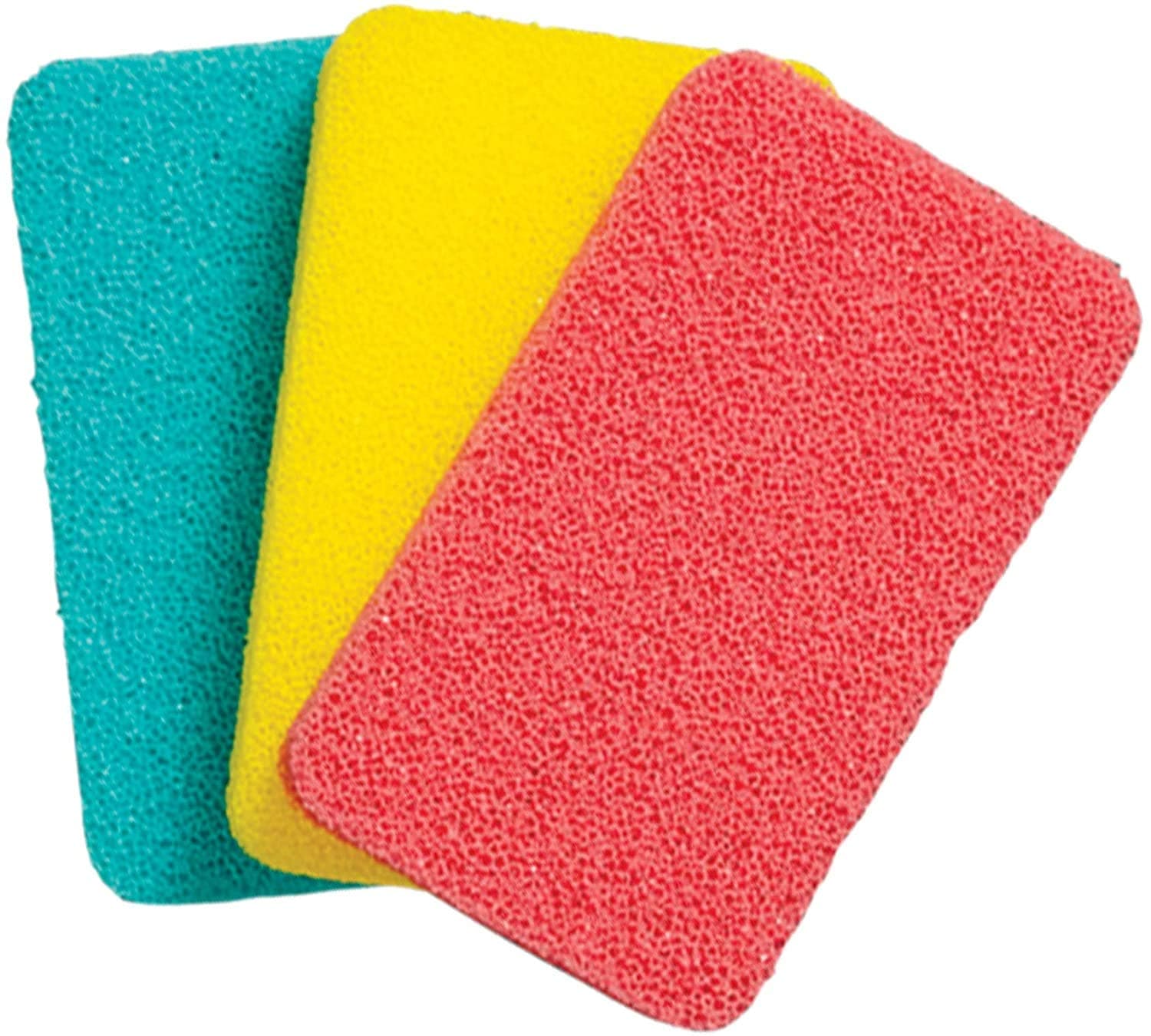 3 Pcs Silicone Dish Sponge for Kitchen, Cleaning Sponge Soft Dish Scrubber for Dishes Fruit Vegetable