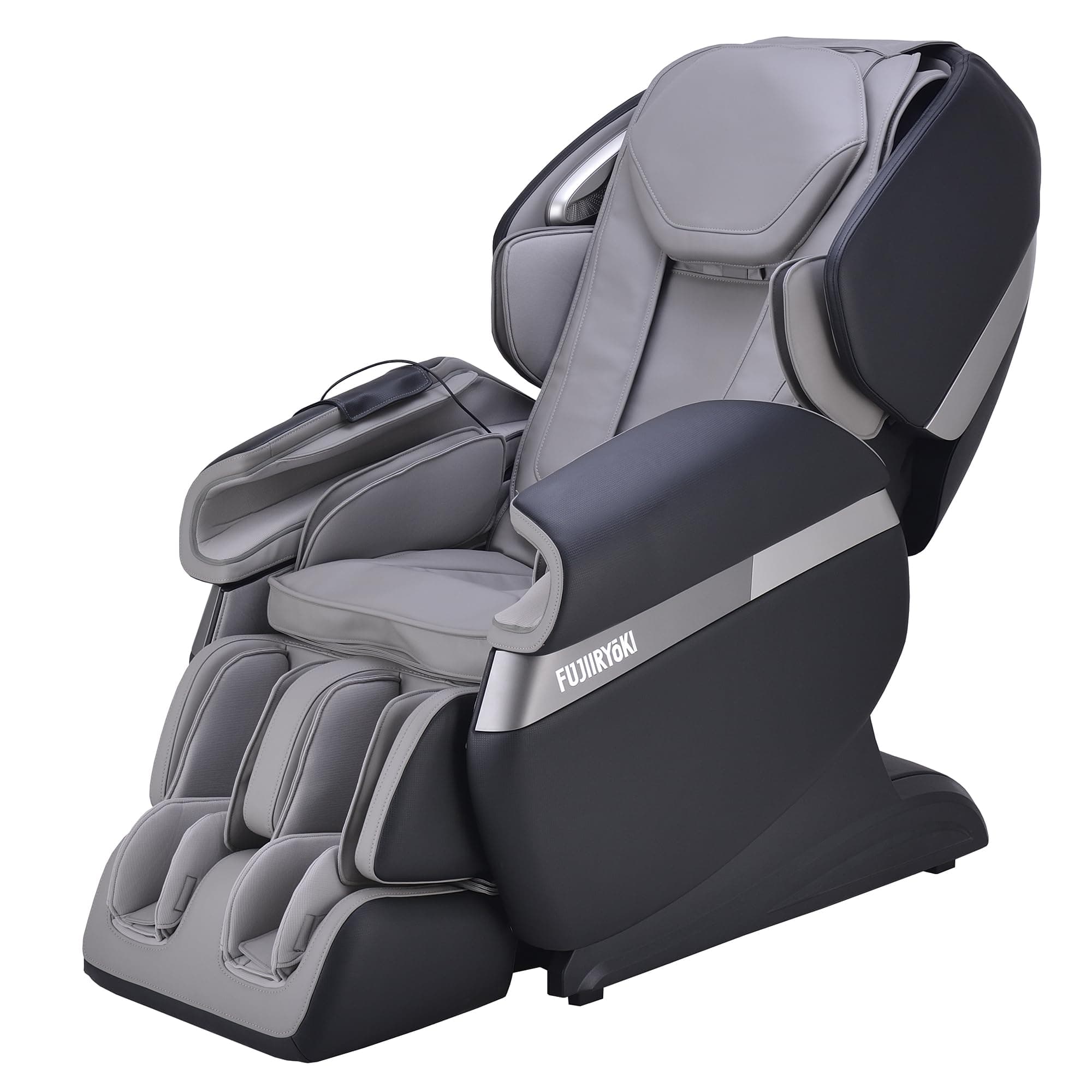 FUJIIRYOKI Calm Plus Flex Frame Track Massage Chair with Zero Gravity Technology, Electric Recliner, and Touchscreen Remote - Relax Your Mind and Body with Soothing Full Body Massages (Charcoal)