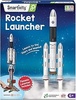 - Smartivity DIY Rocket Launcher Kit for Kids 6, 7, 8, 9, 10, 11, 12 Years Old | Build Your Own Rocket and Launcher | Birthday Gift for Smart Kids | DIY Science Toy for Boys & Girls 6-12 Year