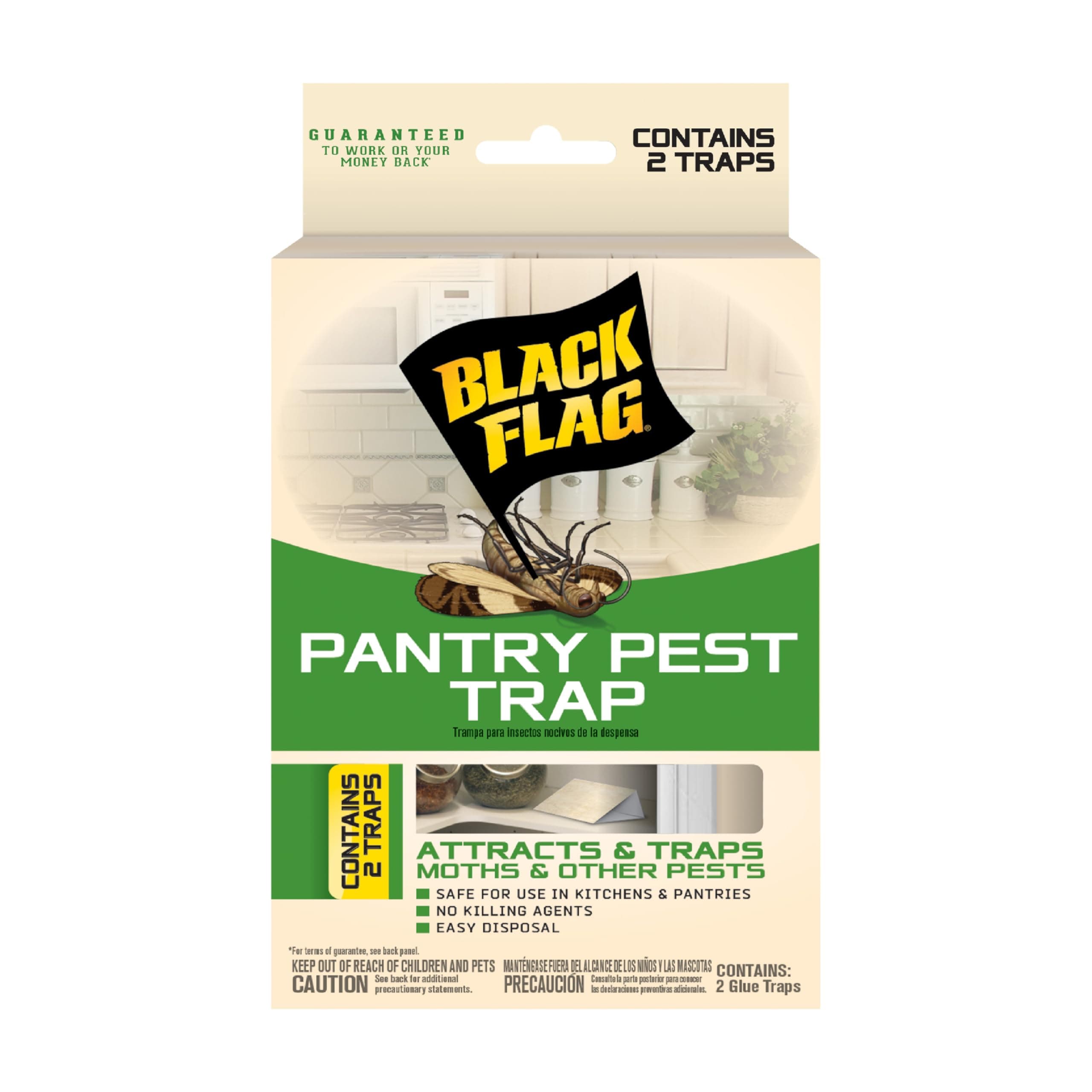Pantry Pest Glue Trap, 2 Count