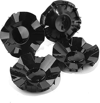 Wheel Center Cap for 2017-2019 Chevy Suburban Tahoe 22" Rim Hubcap Replacement Covers #23217261#84128121-4pcs(Black)