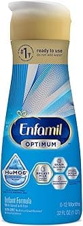 Enfamil Optimum (Enspire) Ready-to-Feed Baby Formula, Our Closest to Breast Milk, Brain-Building DHA, 32 fl oz