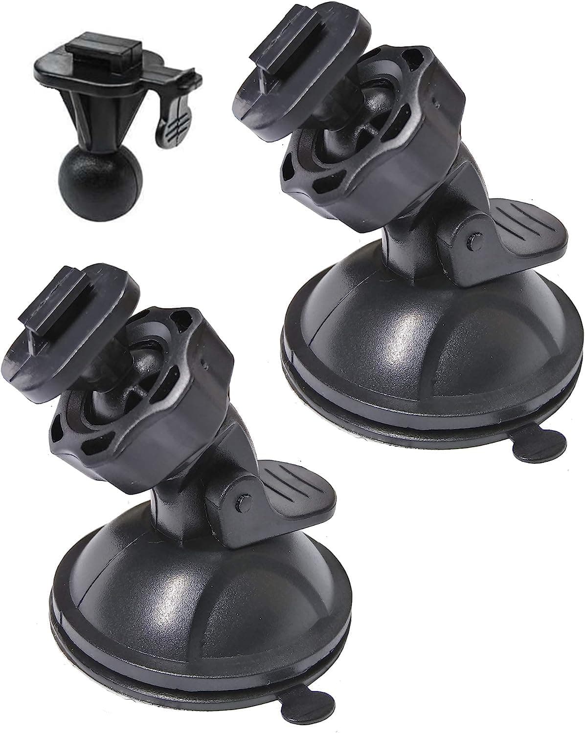 Suction Cup Mount for Yi Dash Cam 2.7', Uniden Dashcam, Black Box G1w Dash Camera etc, Hold Tightly Removeable Easy to Install and Stand Heat, 2 Pcs