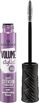 essence | Volume Stylist 18Hr Lash Extension with Fiber Mascara | Cruelty Free - Black