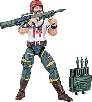 G.I. Joe Classifieds Series Figure 2023 Tiger Force: David L. Bazooka Katzenbaugen, 5.9 inches (15 cm)