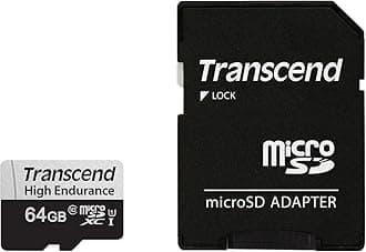 64GB 350V(uSD Card), Micro SD, Memory Card, U1, Full HD, Up to 100MB/s, for Camera and Drones - TS64GUSD350V