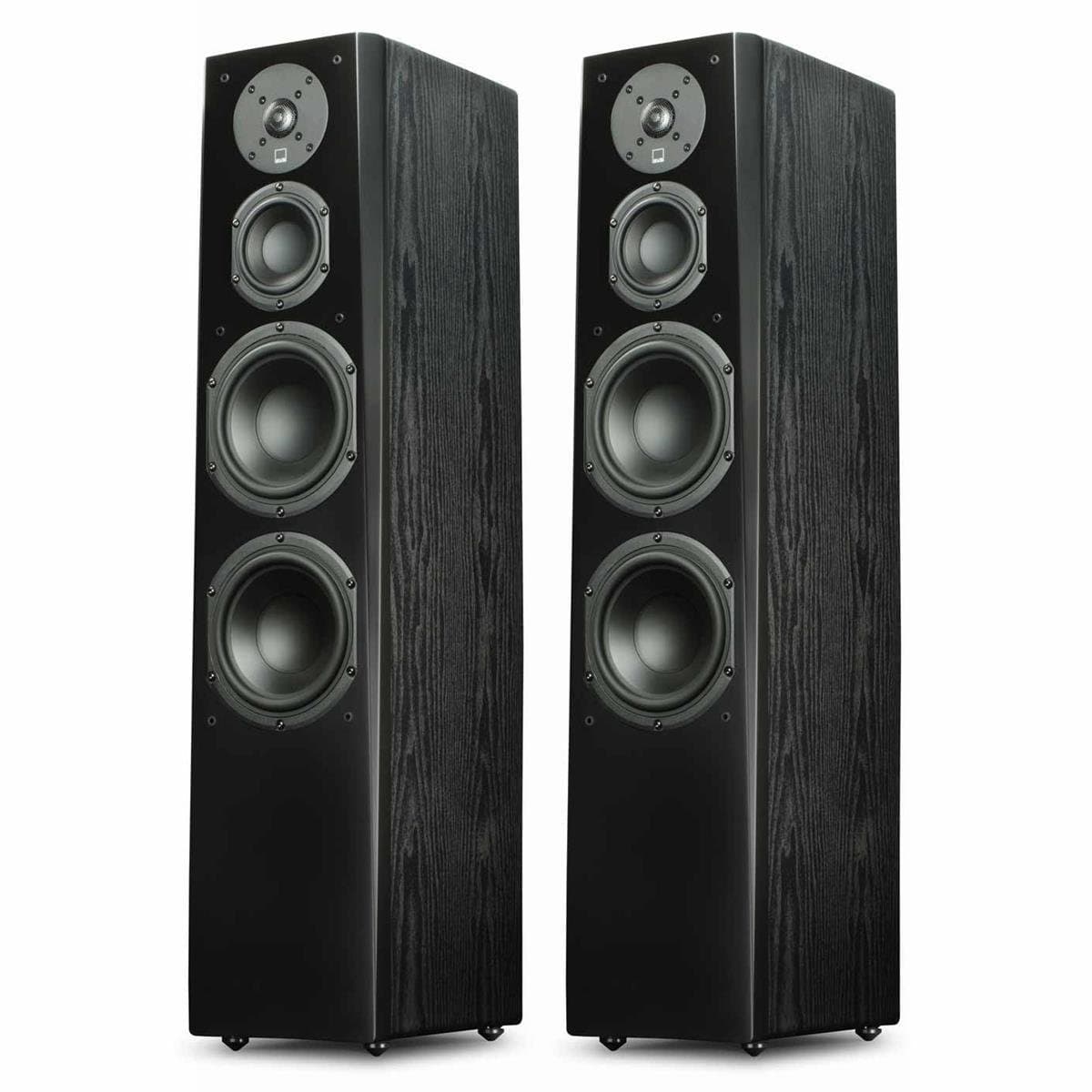 Prime Tower Speakers - Pair (Premium Black Ash)