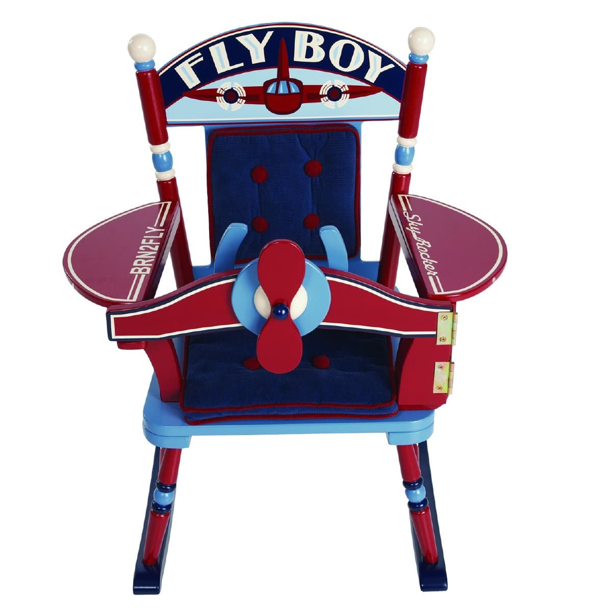 Fly Boy Airplane Rocking Chair
