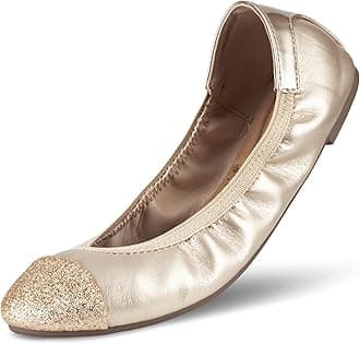 Women's Ballet Flats Shoes - Slip on Casual Flats Round Toe Walking Ballerina Shoes for Women