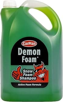 CarPlan Demon Snow Foam Shampoo, Refill, 5 Litre (Pack of 1)