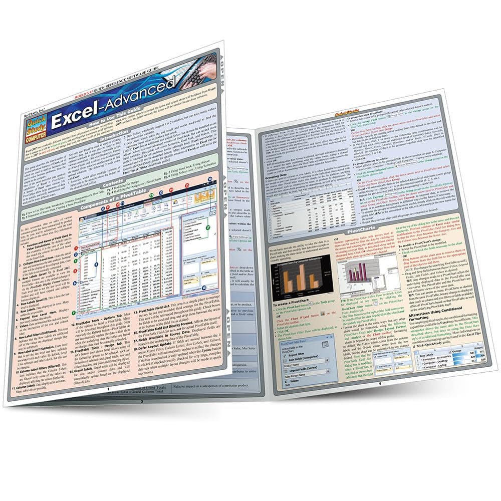 Excel Advanced (Quick Study Computer)