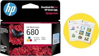 HP 680 Tri-color Original Ink Advantage Cartridge