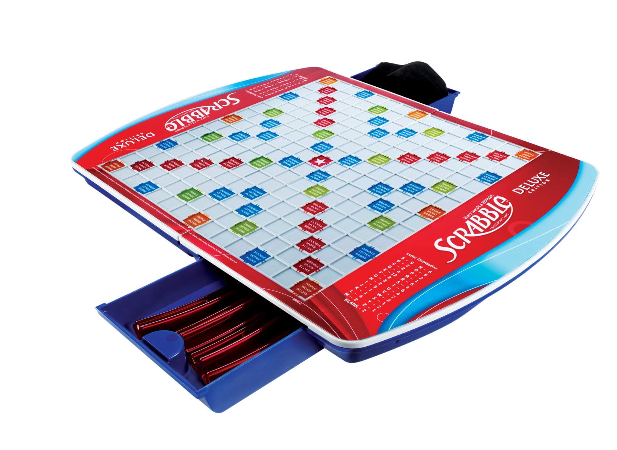 Scrabble Deluxe Edition Board Game, (Amazon Exclusive)