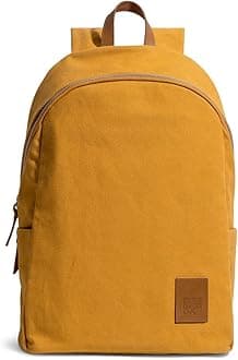 DailyObjects Pedal Everyday Casual Laptop Backpack Compatible with upto 14 inch Laptop | Unisex Travel Backpack | Made of Durable Canvas Material | Zippered Compartments with Pockets